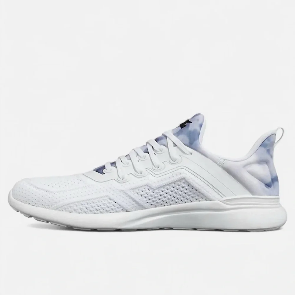 Women's Techloom Tracer Shoes In White/Black/Tie-Dye. NIB. SZ5 - Picture 1 of 8